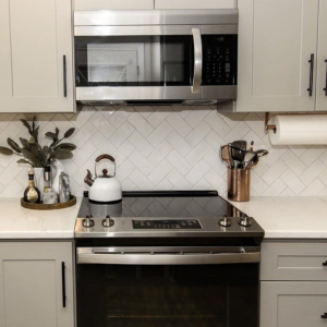 Over the Range Microwaves installation in Lawton by VCV Services